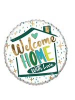 Party Planet Folieballon ’Welcome home’ ECO (Ø46cm)