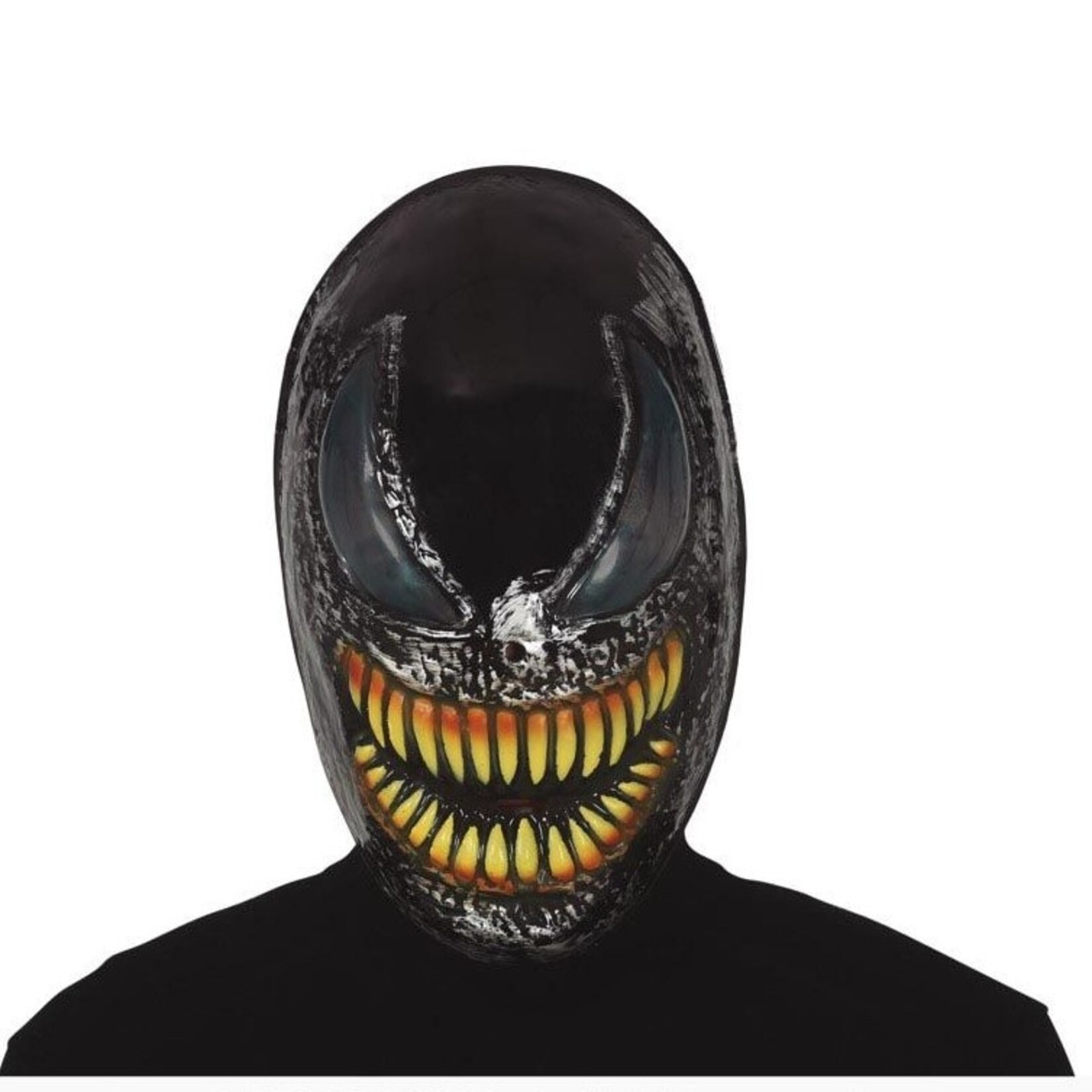 Party Planet Zwart heldmasker