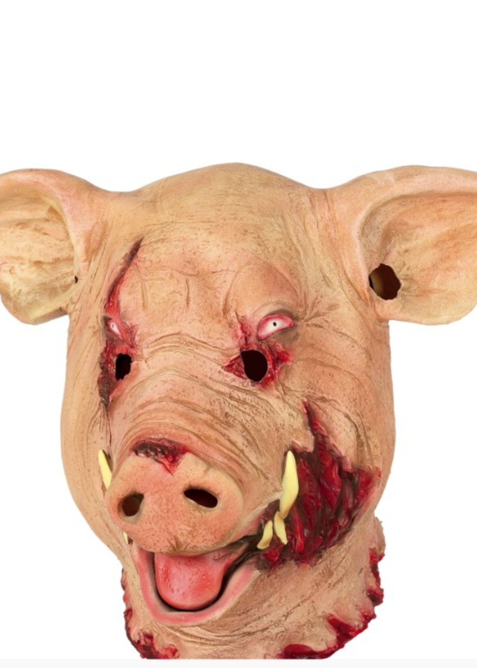 Party Planet Horror varkensmasker van latex