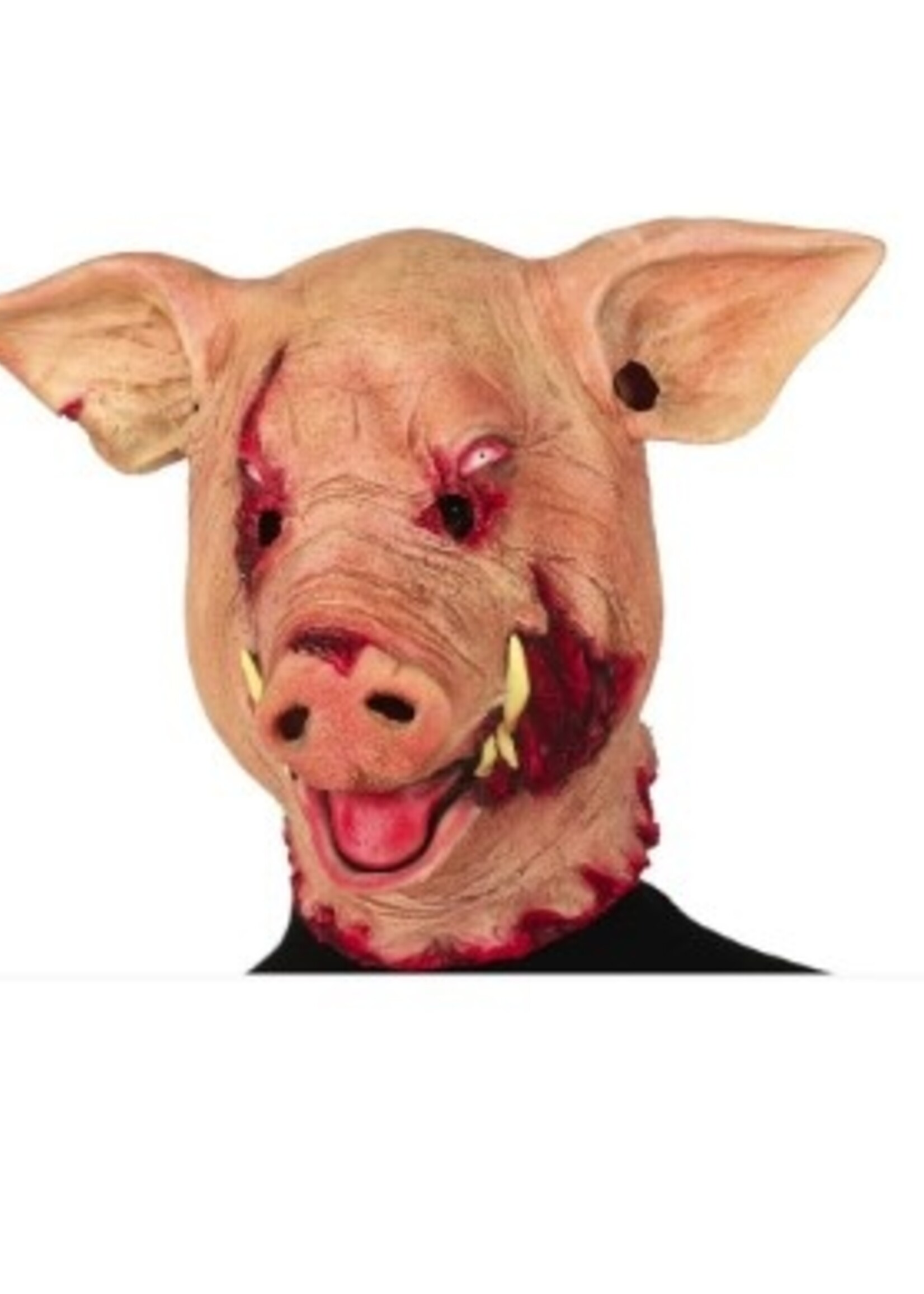 Party Planet Horror varkensmasker van latex