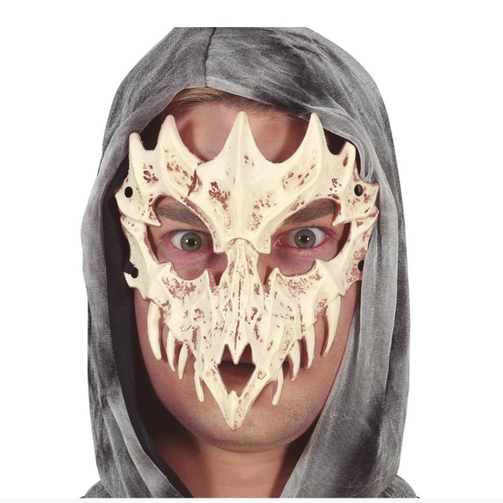 Party Planet Schedelmasker van PVC