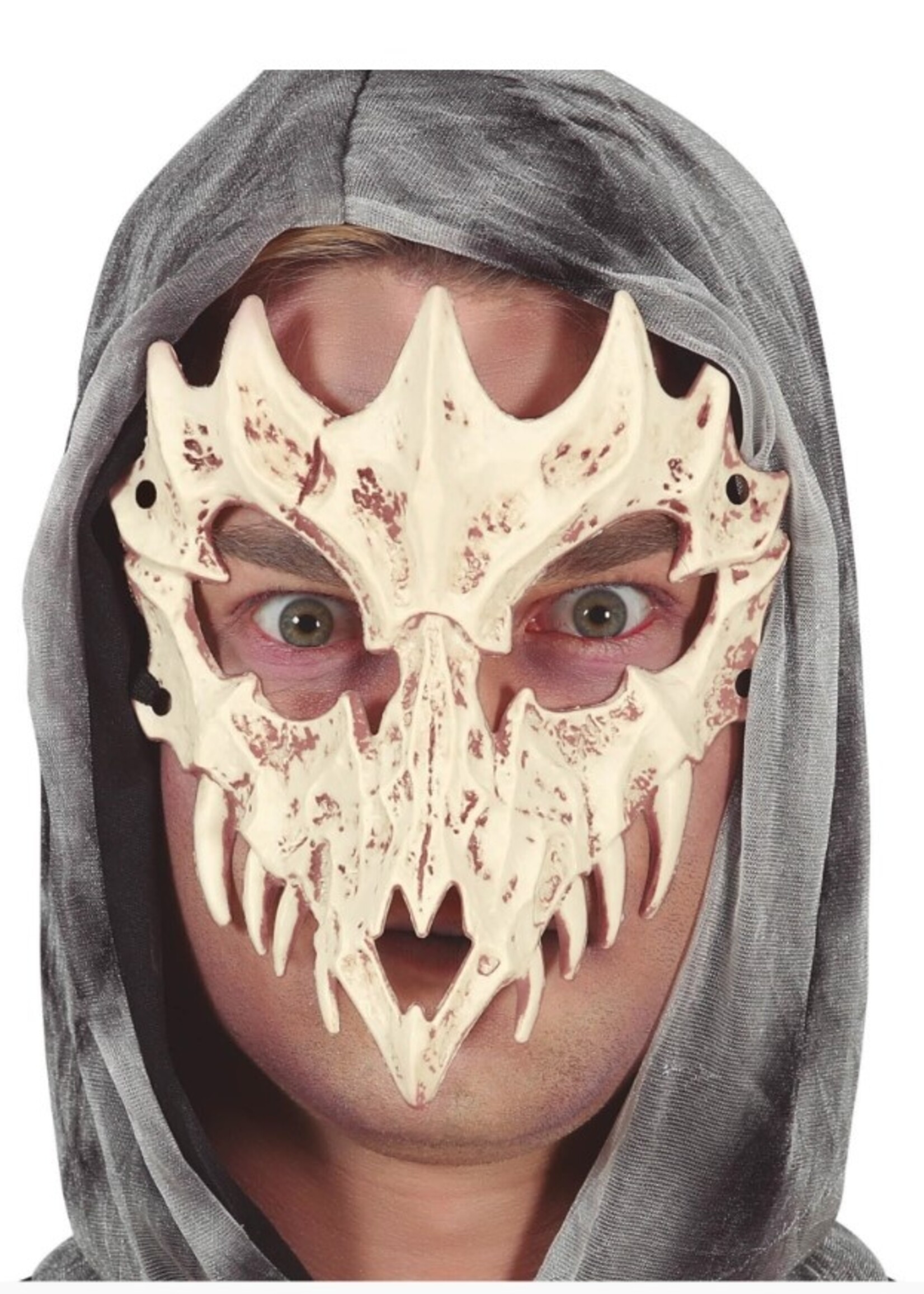 Party Planet Schedelmasker van PVC