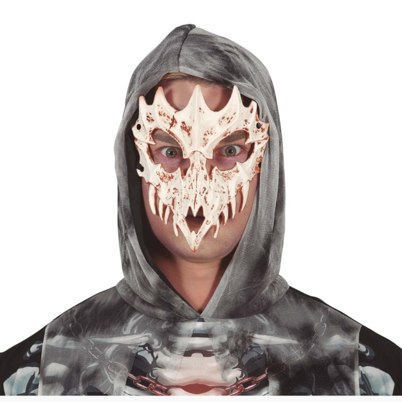 Party Planet Schedelmasker van PVC