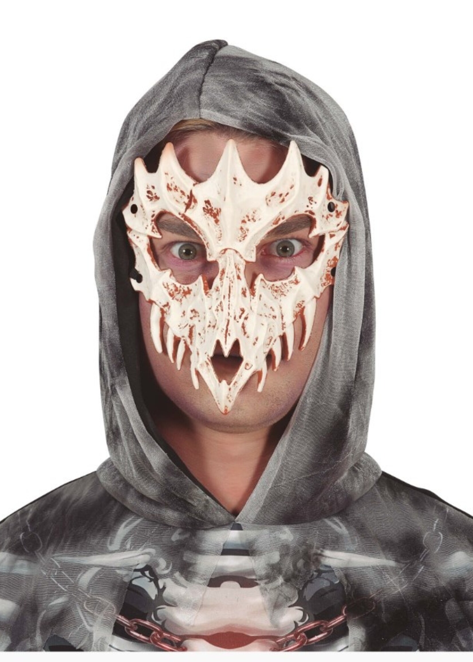 Party Planet Schedelmasker van PVC