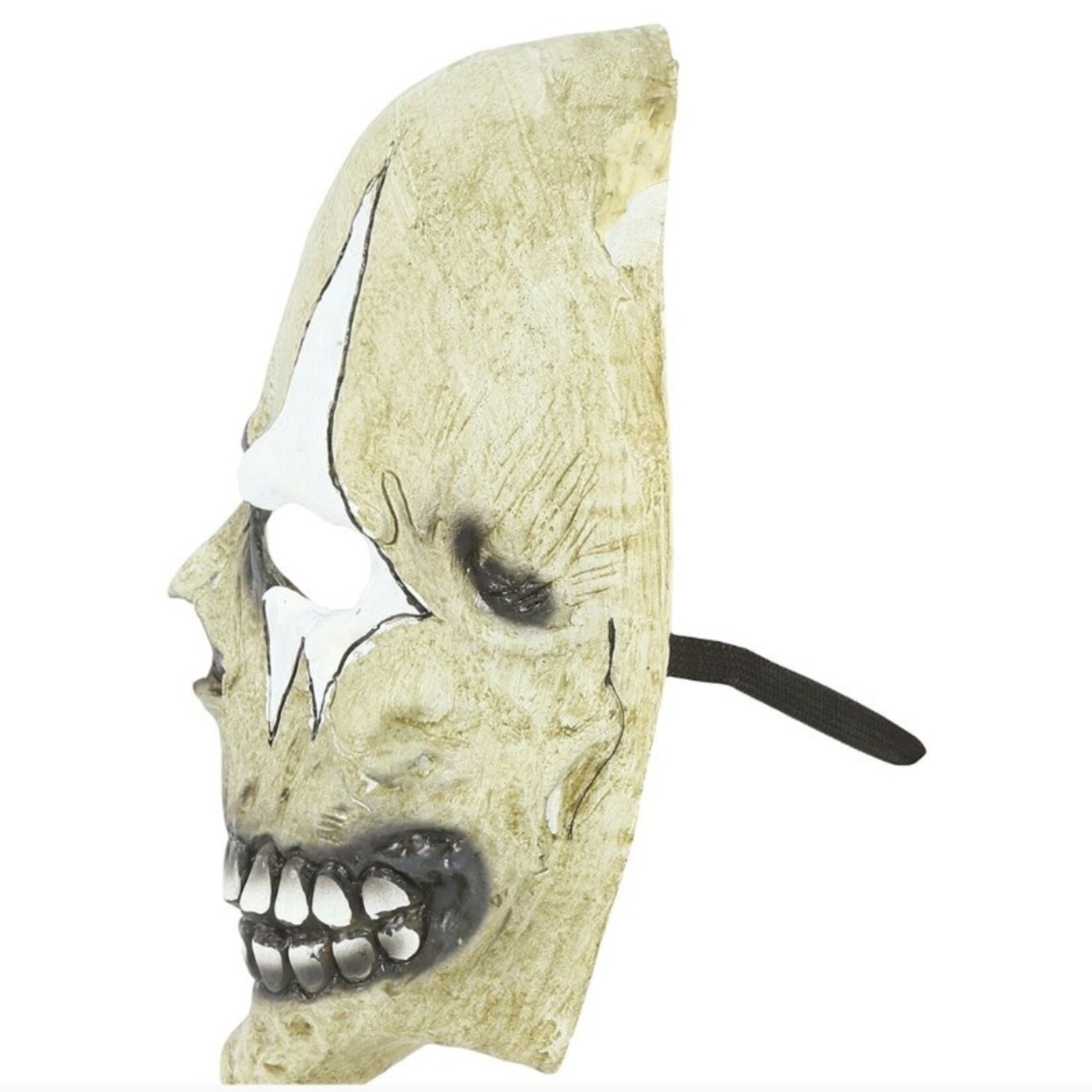 Party Planet Harlequin skull mask latex