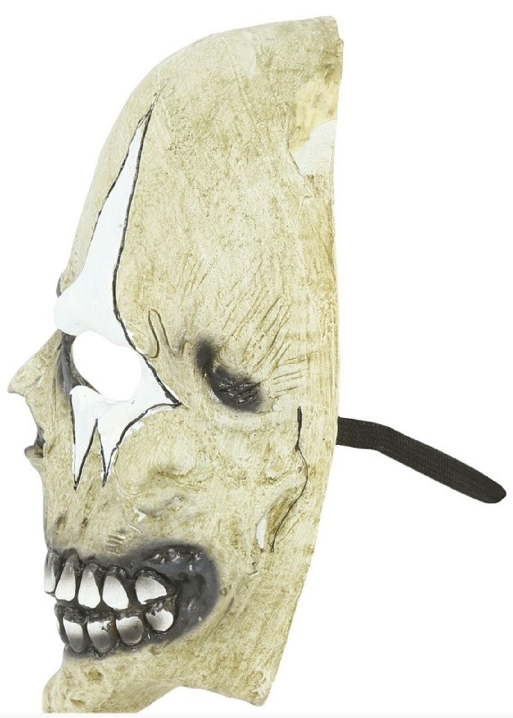 Party Planet Harlequin skull mask latex