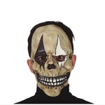 Party Planet Harlequin skull mask latex