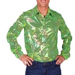 Party Planet Herenblouse Disco glamour