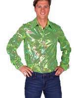Party Planet Herenblouse Disco glamour