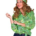 Party Planet Damesblouse Disco glamour