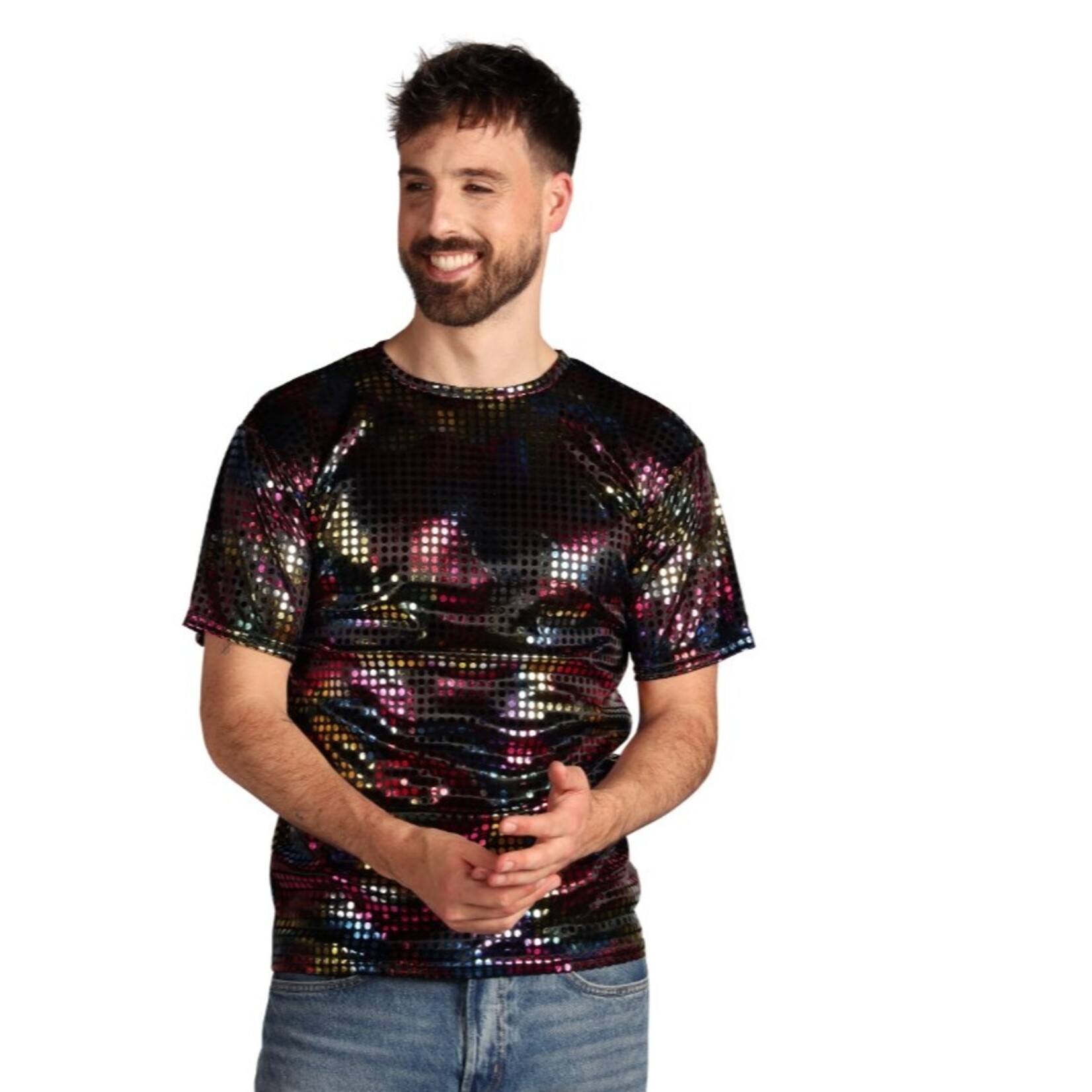Party Planet T-shirt heer "Party King" 4242