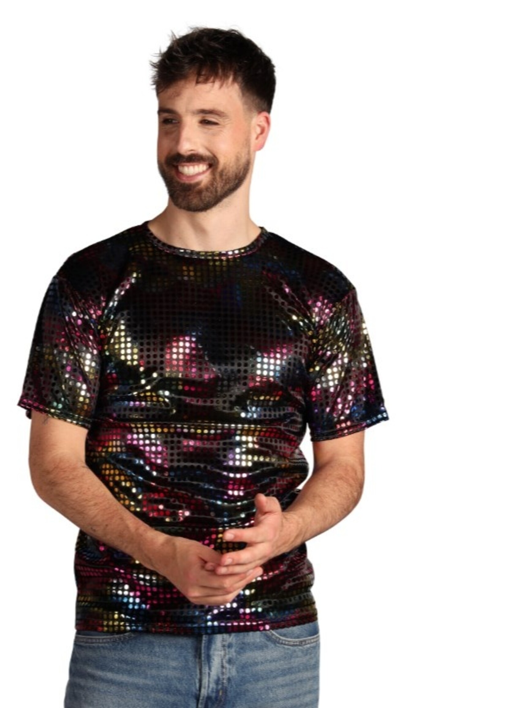 Party Planet T-shirt heer "Party King" 4242