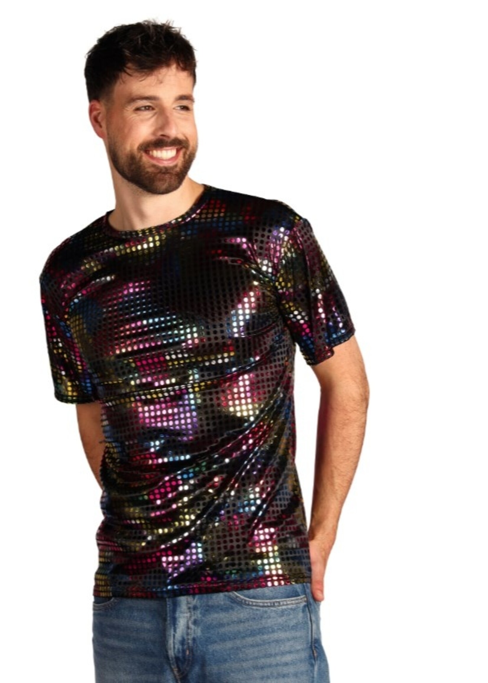 Party Planet T-shirt heer "Party King" 4242