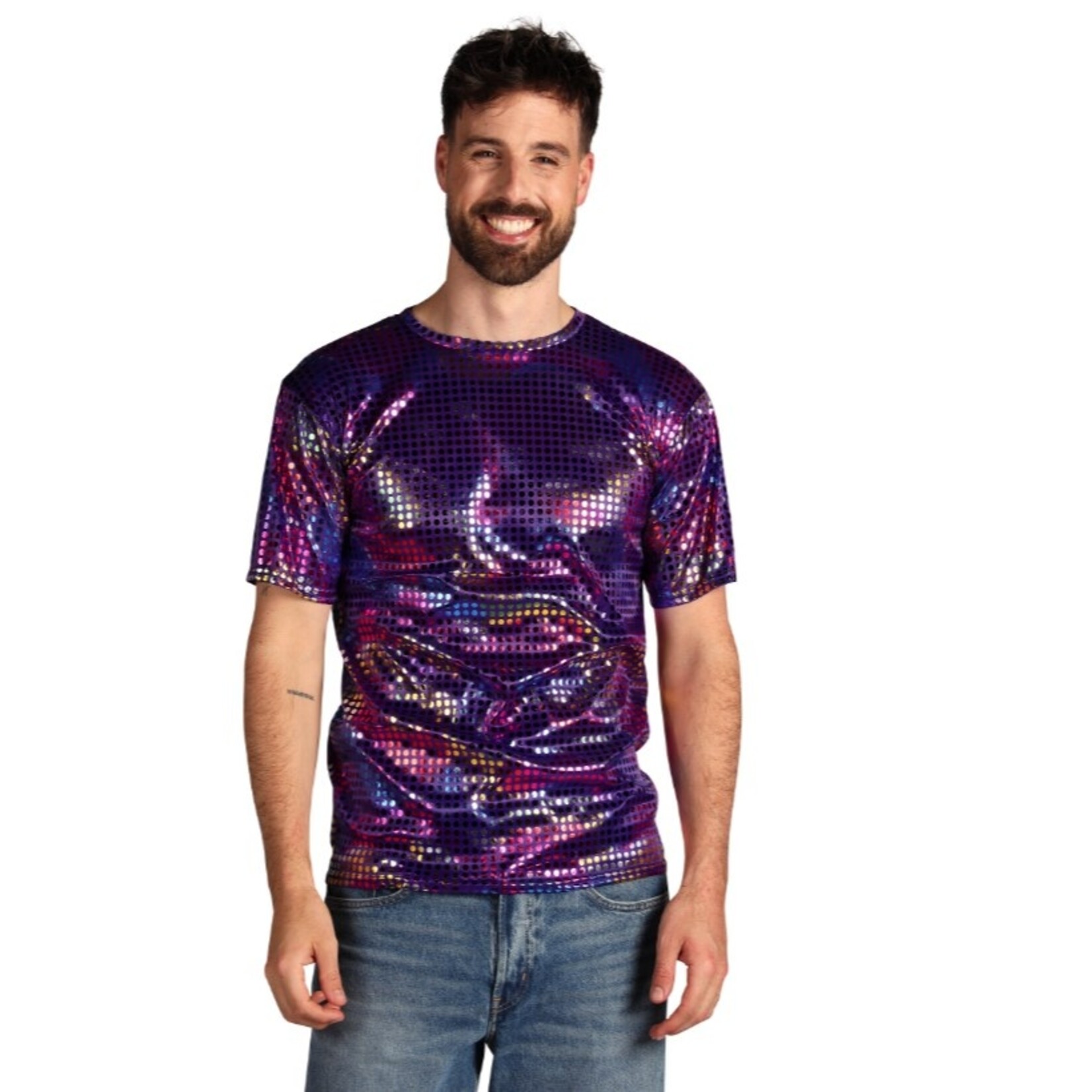 Party Planet T-shirt heer "Party King" 4242