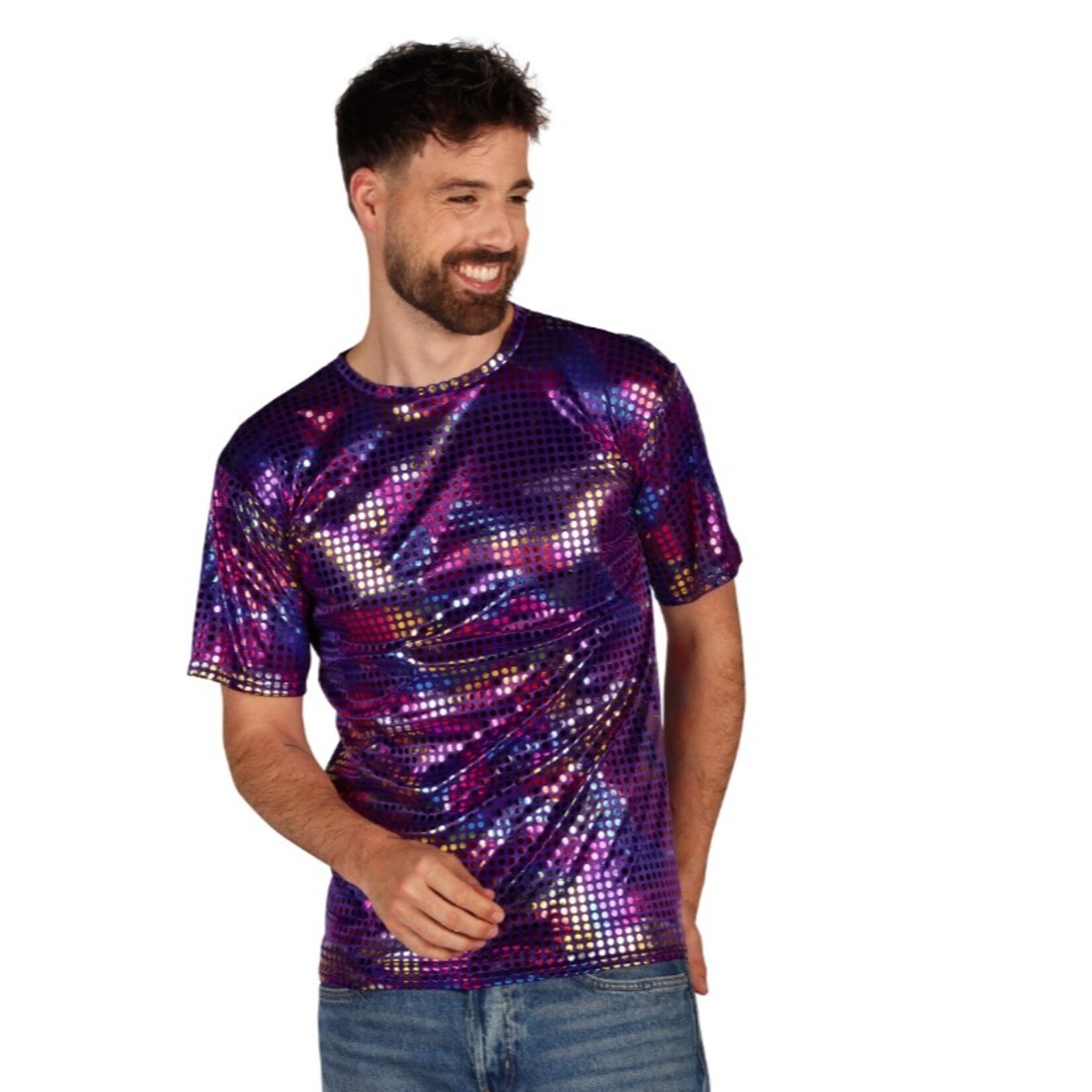 Party Planet T-shirt heer "Party King" 4242