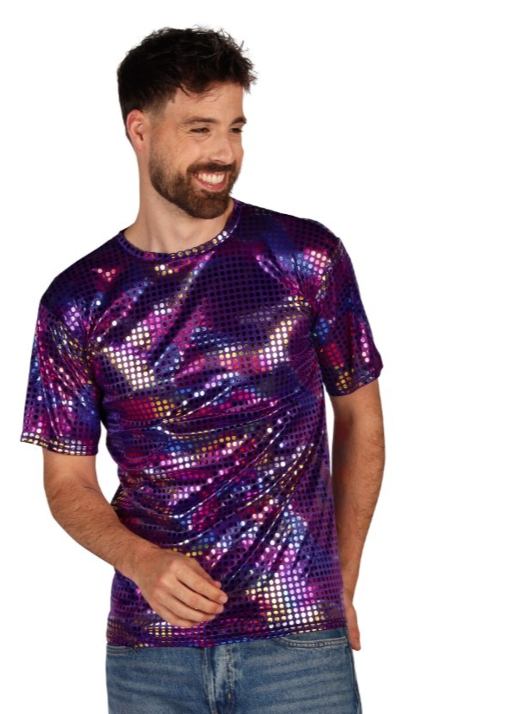 Party Planet T-shirt heer "Party King" 4242