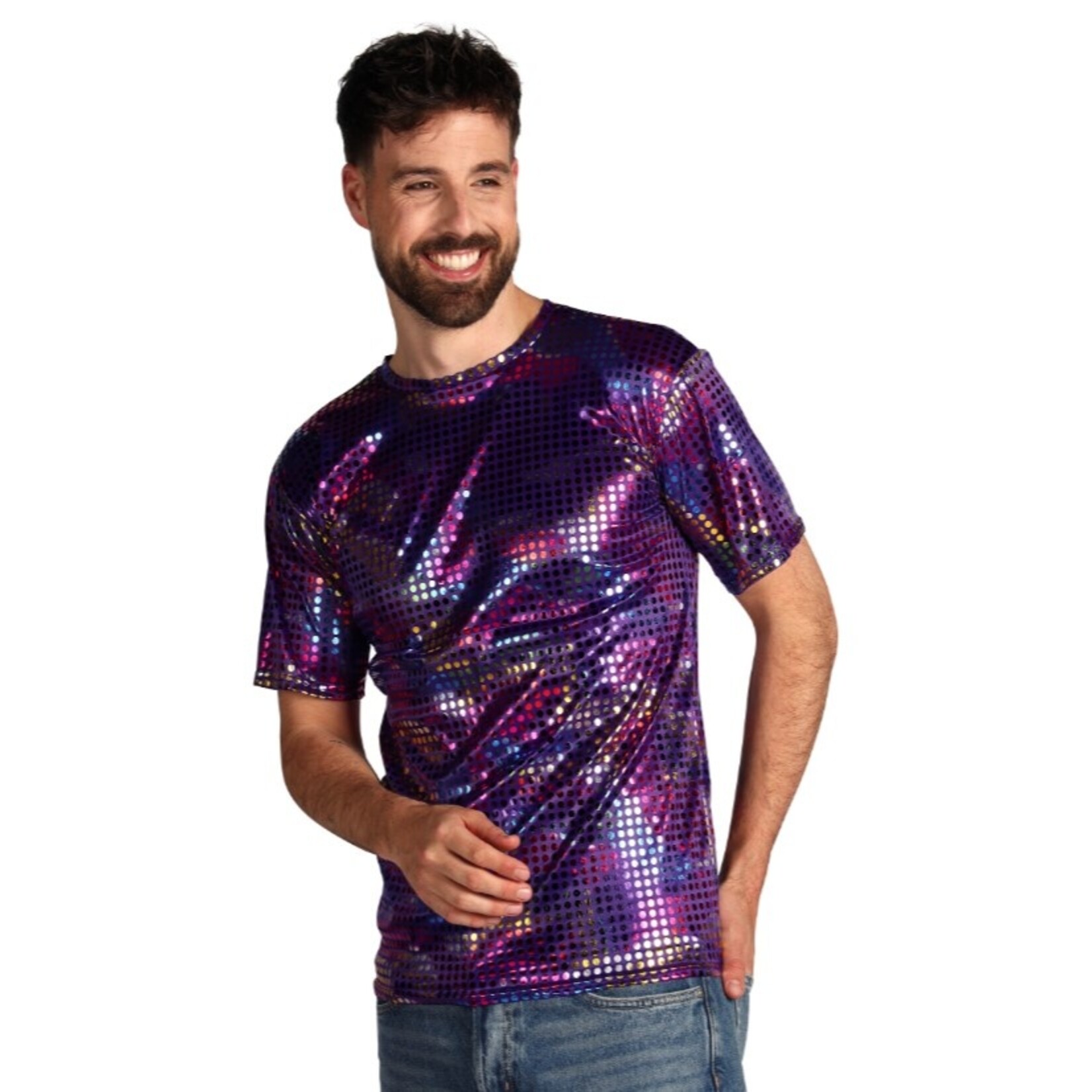 Party Planet T-shirt heer "Party King" 4242