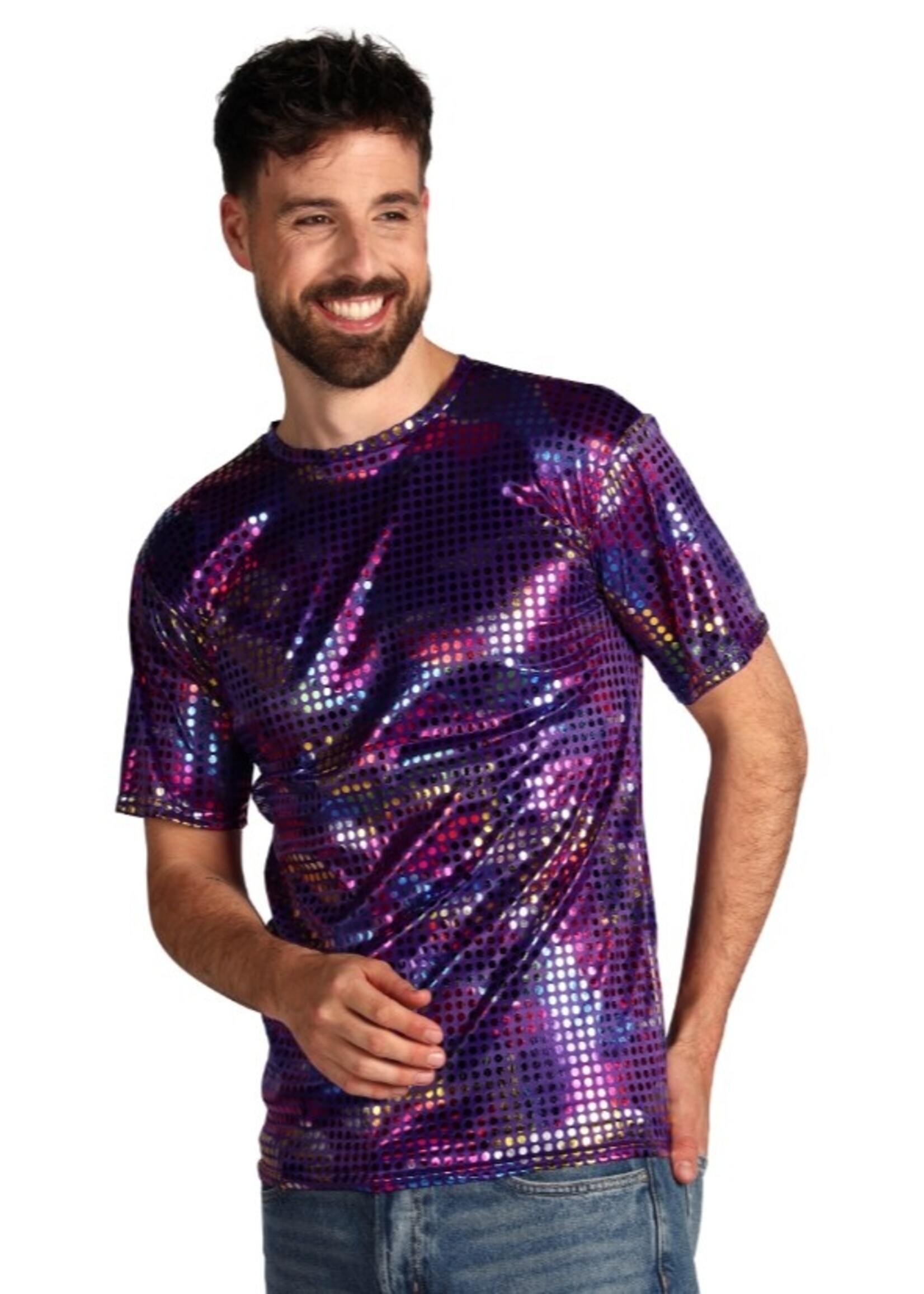 Party Planet T-shirt heer "Party King" 4242