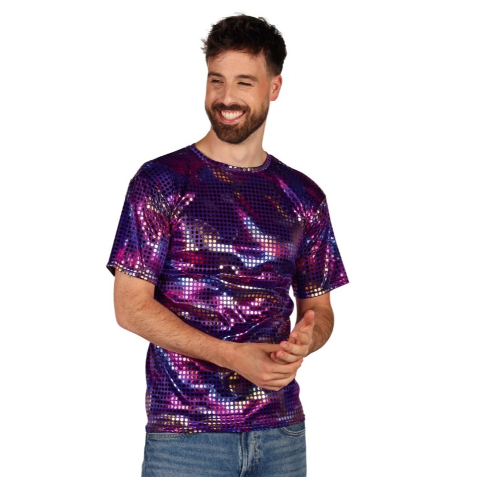 Party Planet T-shirt heer "Party King" 4242