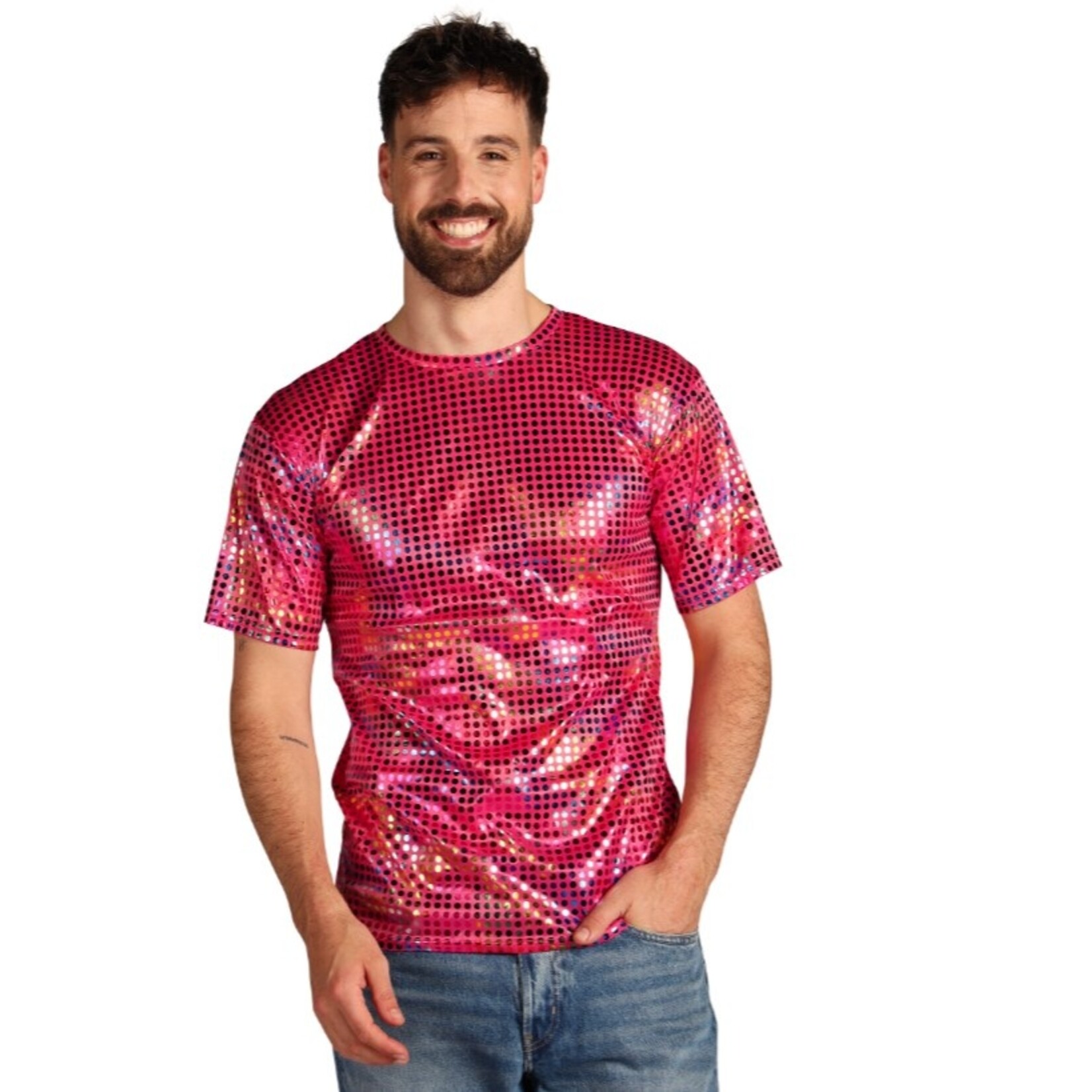 Party Planet T-shirt heer "Party King" 4242