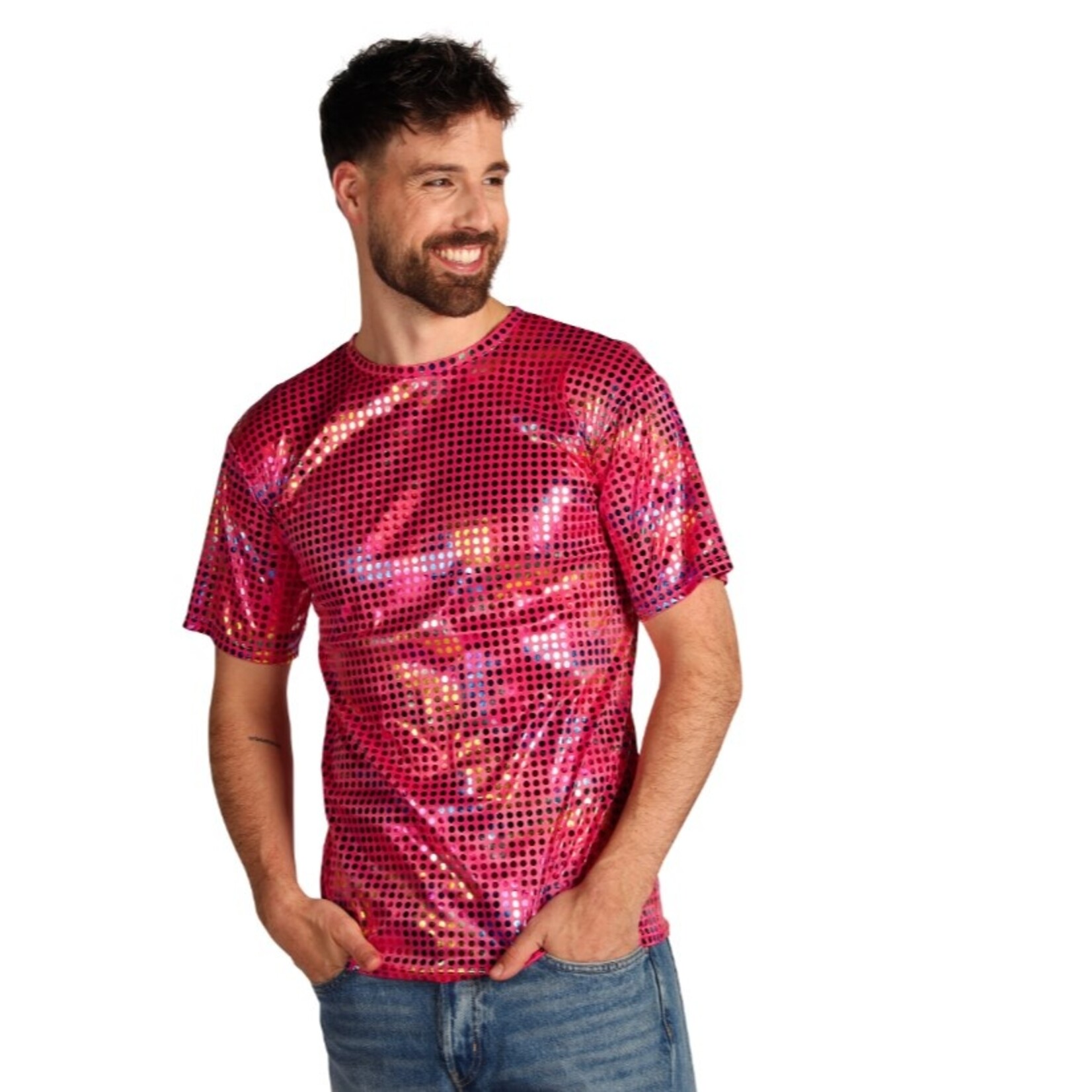 Party Planet T-shirt heer "Party King" 4242