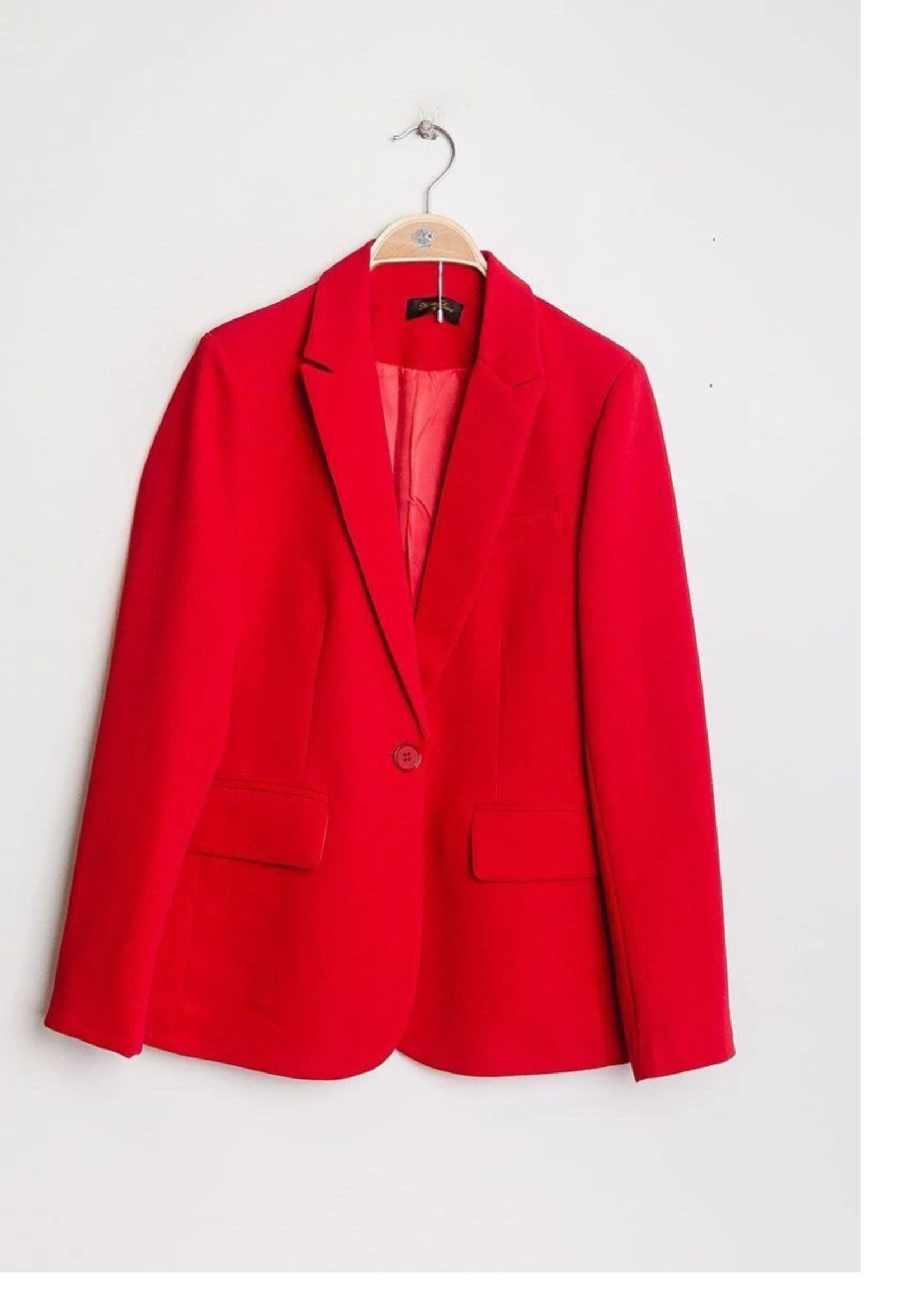 Party Planet Nieuwe klassieke blazer met één knoop