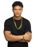 Party Planet Ketting Pimp goud