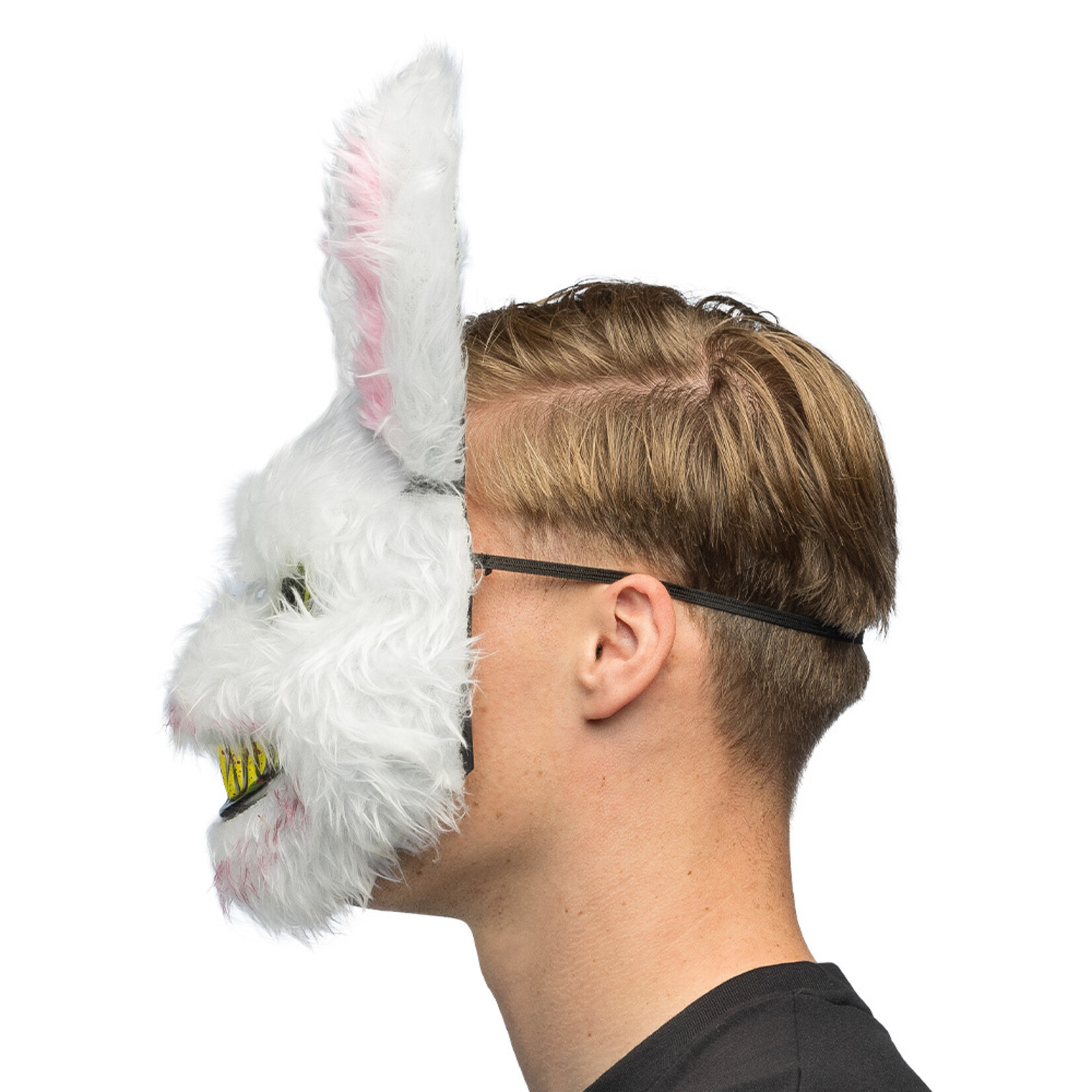 Party Planet 72388 Pluchen masker Bloody rabbit