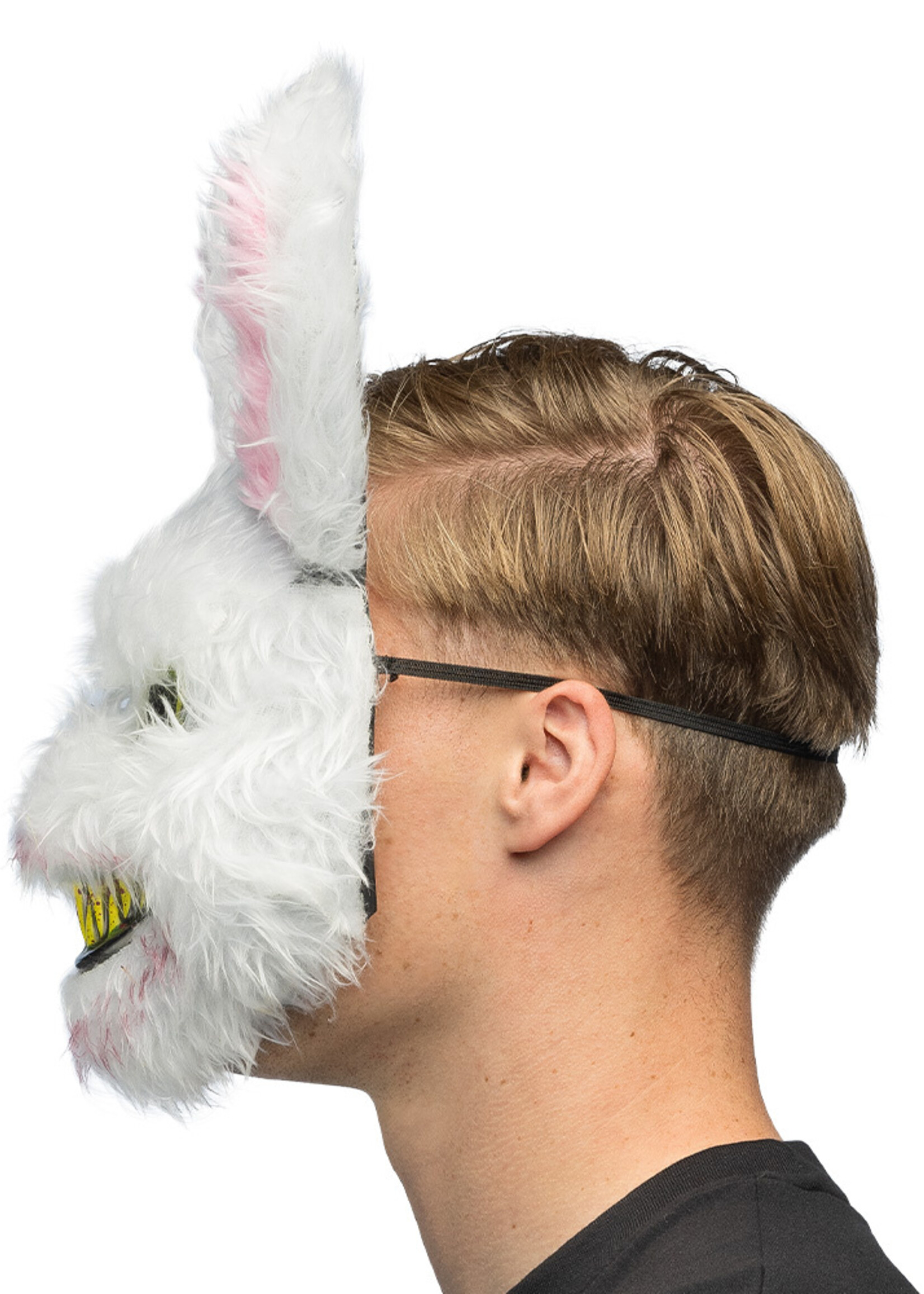 Party Planet 72388 Pluchen masker Bloody rabbit