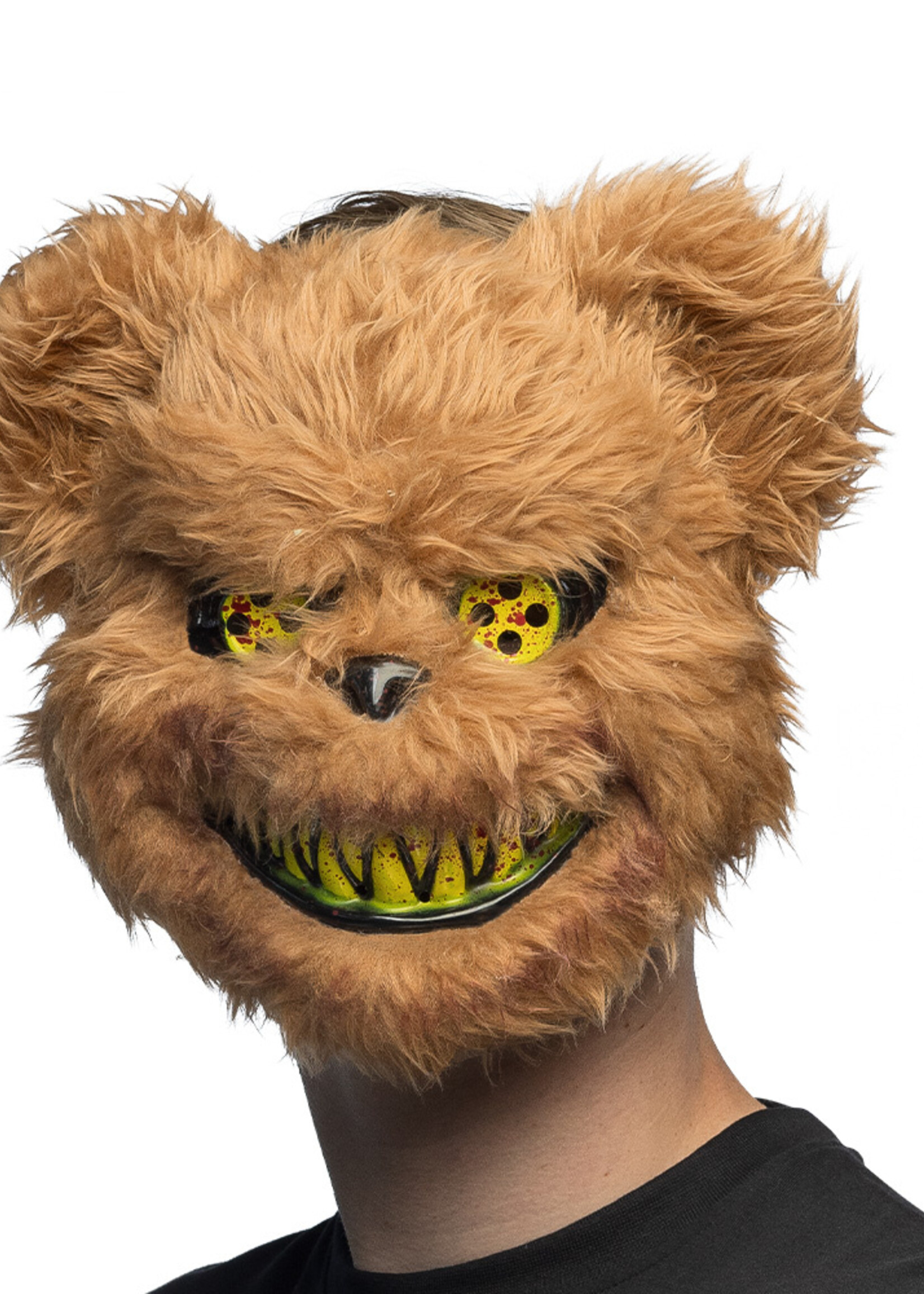 Party Planet 72389 Pluchen masker Bloody bear
