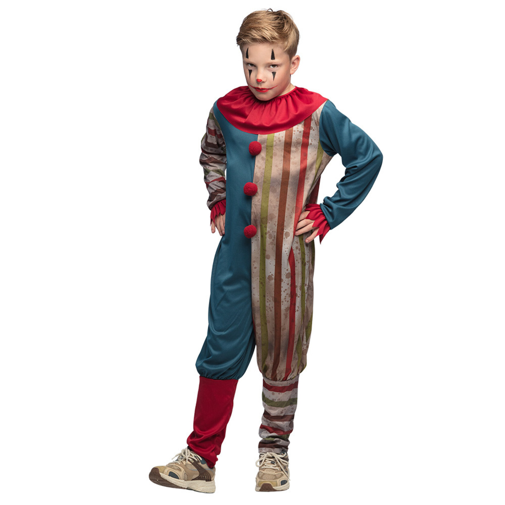 Party Planet 78195 Kostuum Evil clown (4-6 jr)