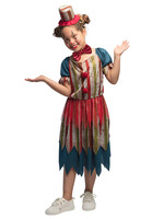 Party Planet Kostuum Evil clownette (10-12 jr)