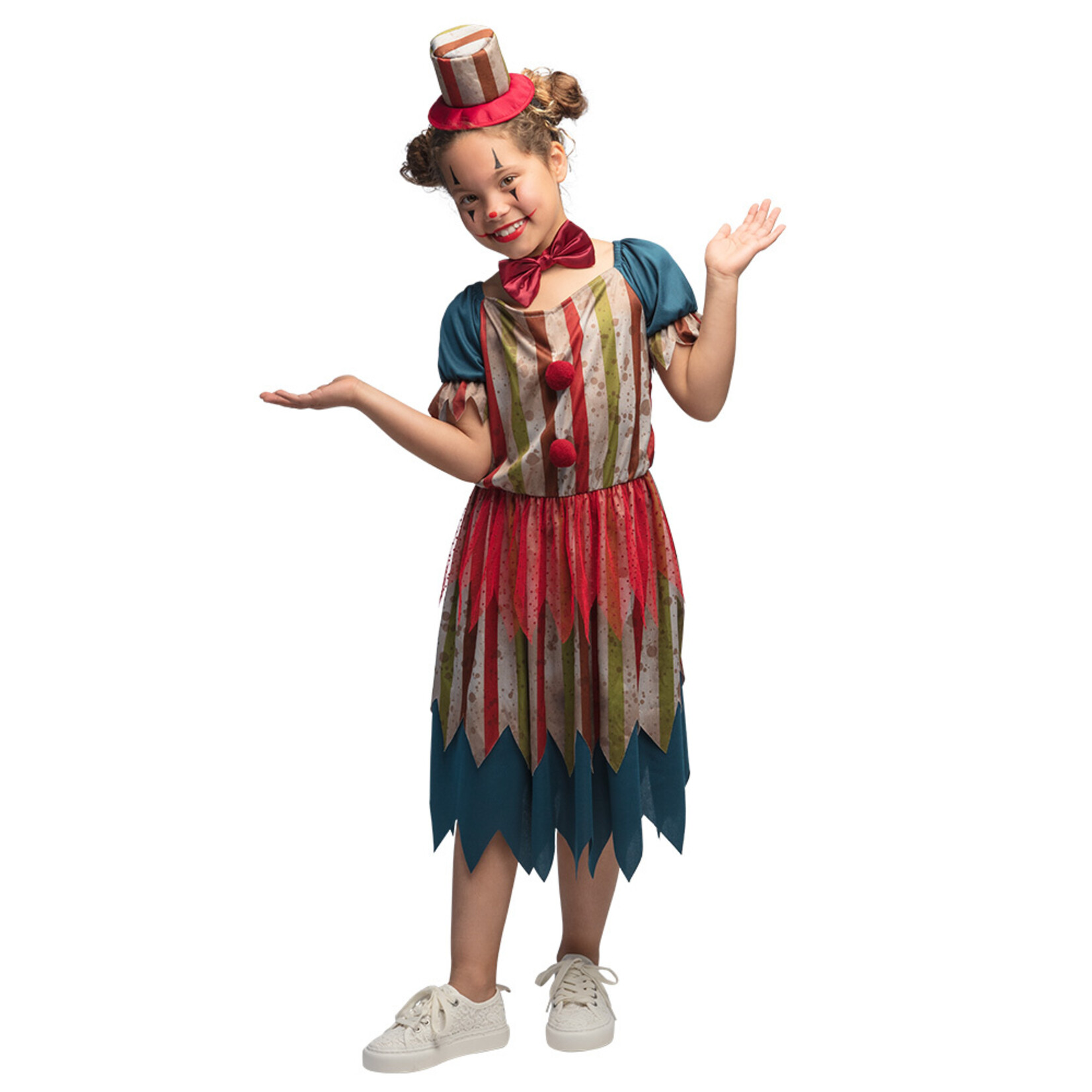 Party Planet Kostuum Evil clownette (10-12 jr)