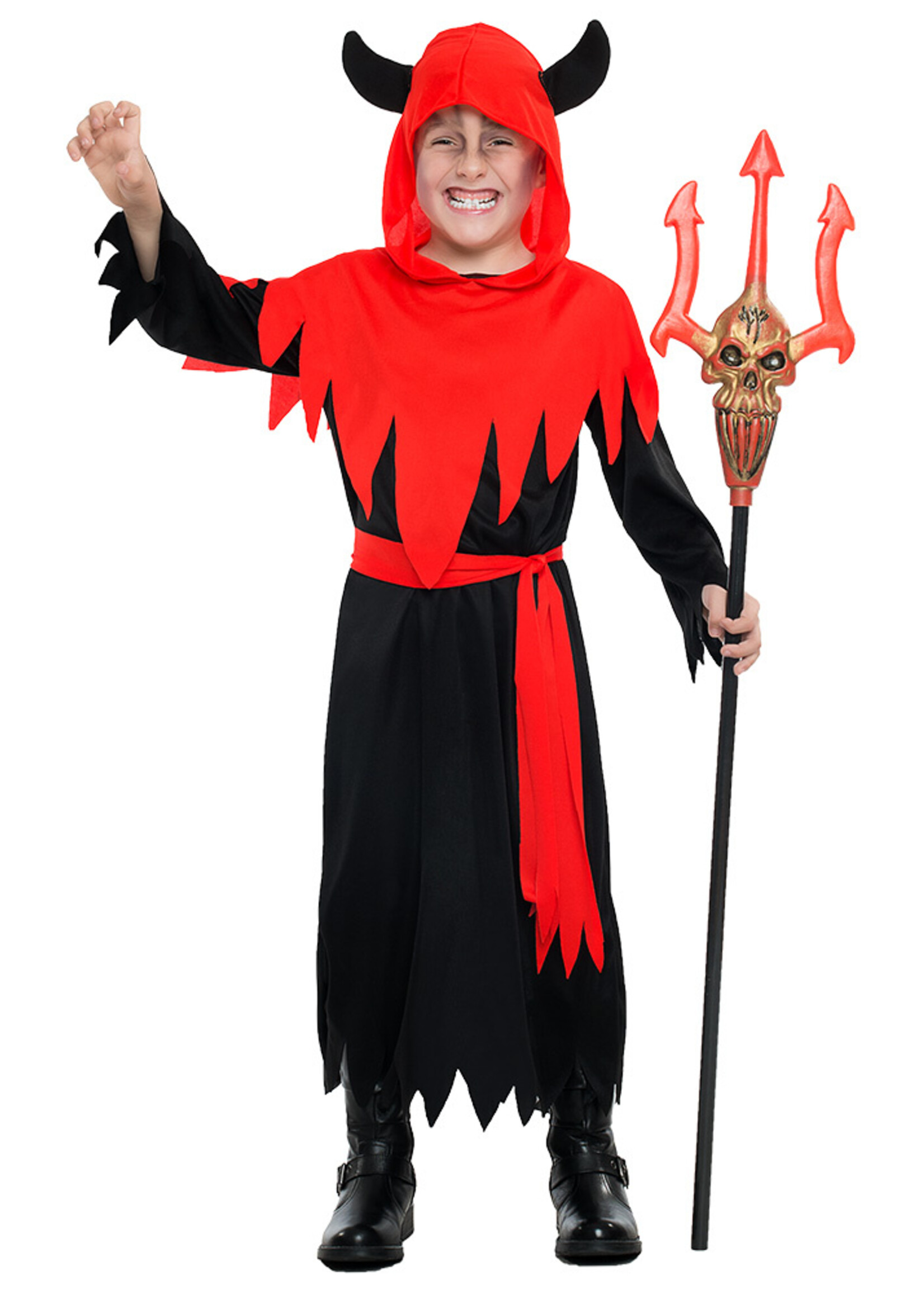 Party Planet Kostuum Devil boy (5-6 jaar)