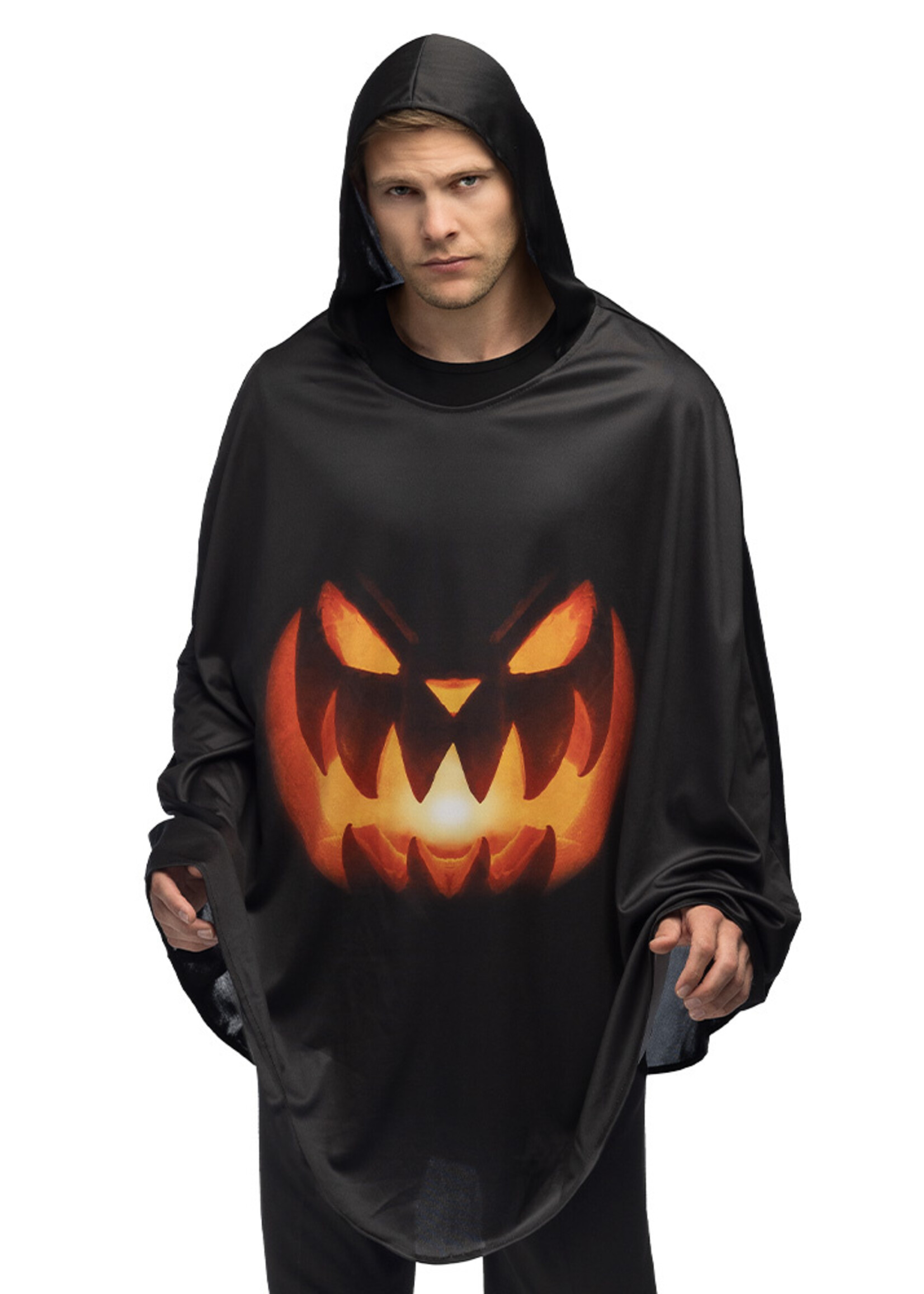 Party Planet Poncho Pumpkin