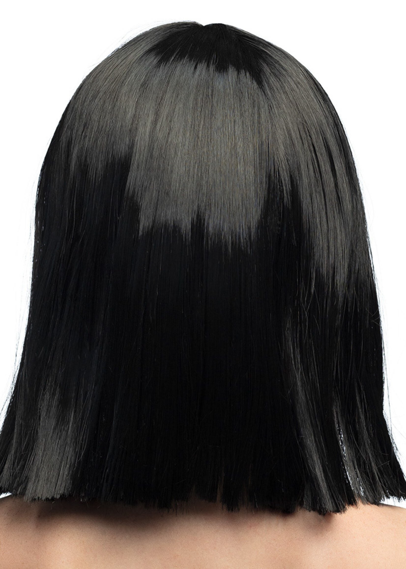 Party Planet Pruik Dance zwart