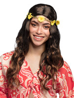 Party Planet Pruik Joy zwart