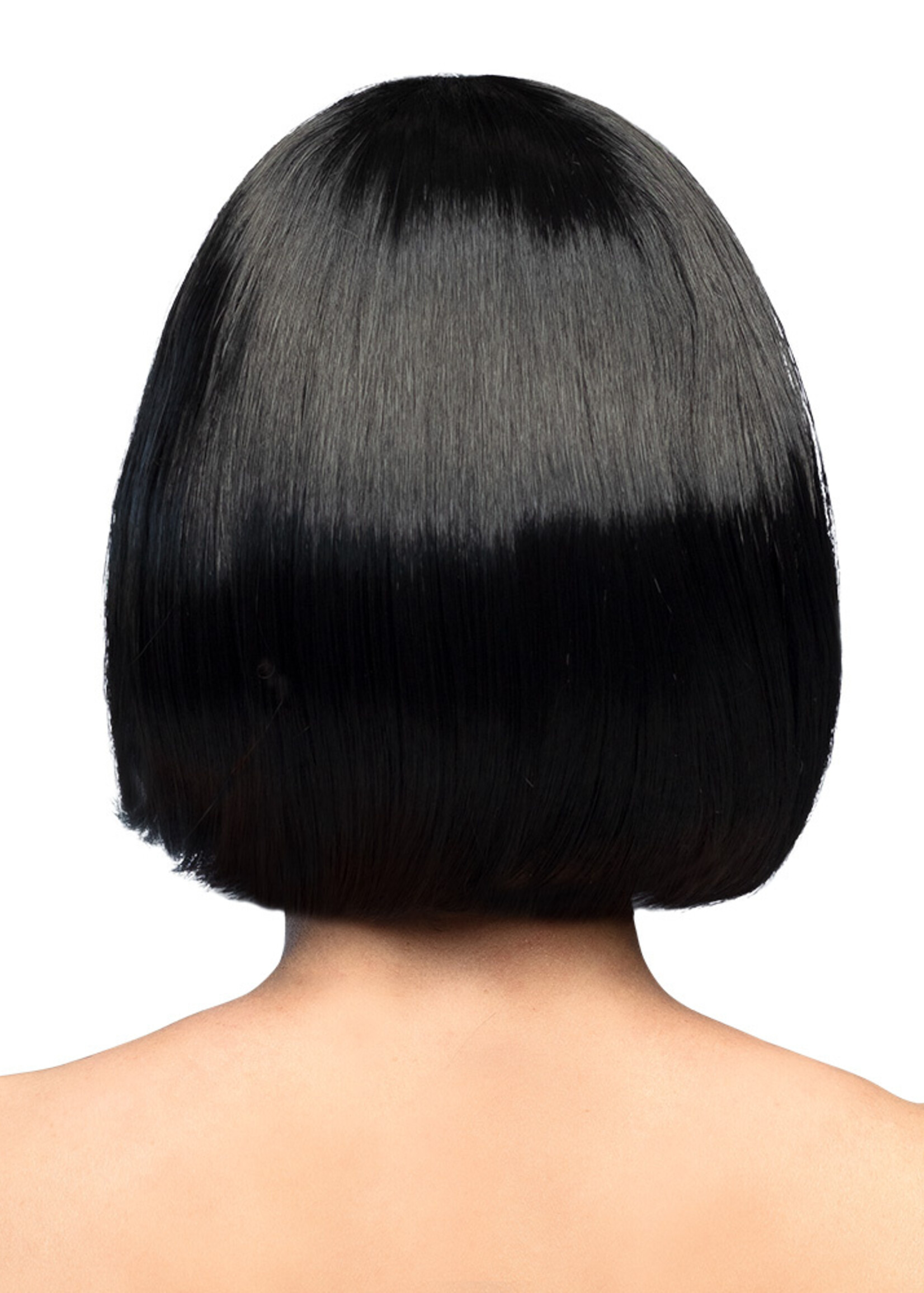 Party Planet Pruik Cabaret zwart