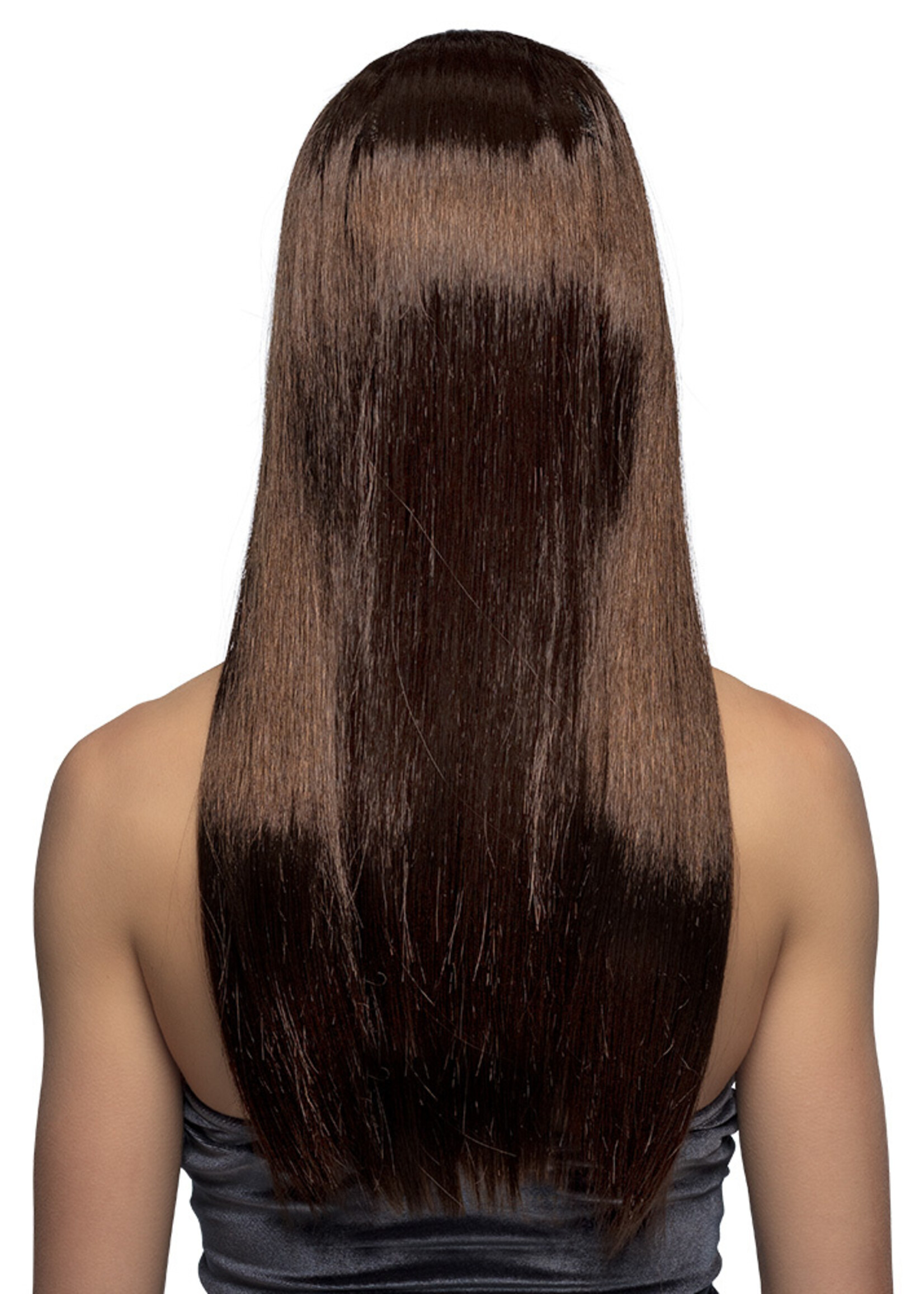 Party Planet Pruik Heks bruin