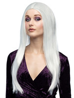 Party Planet Pruik Heks wit