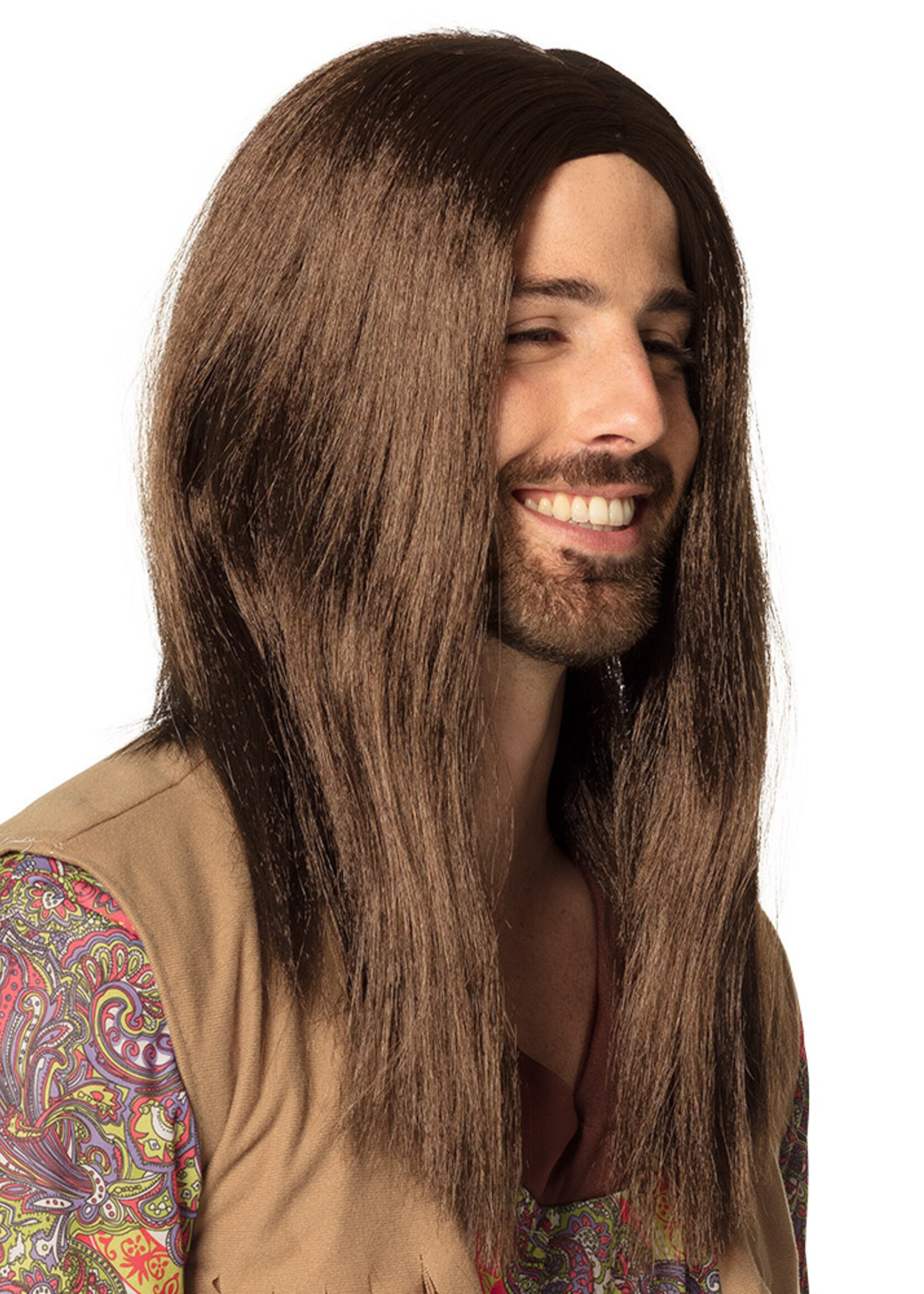 Party Planet Pruik John lang