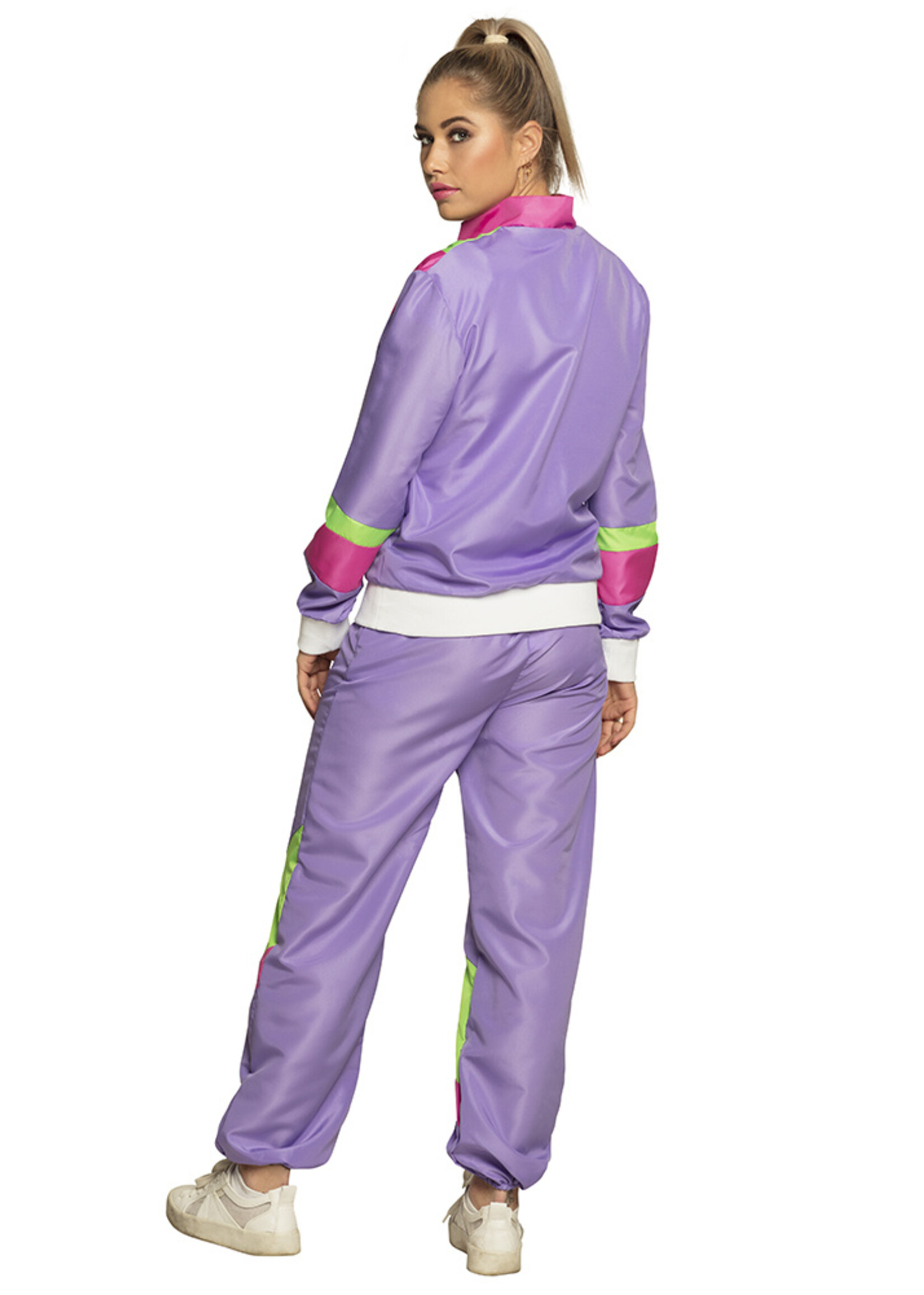 Party Planet Trainingspak Retro babe paars