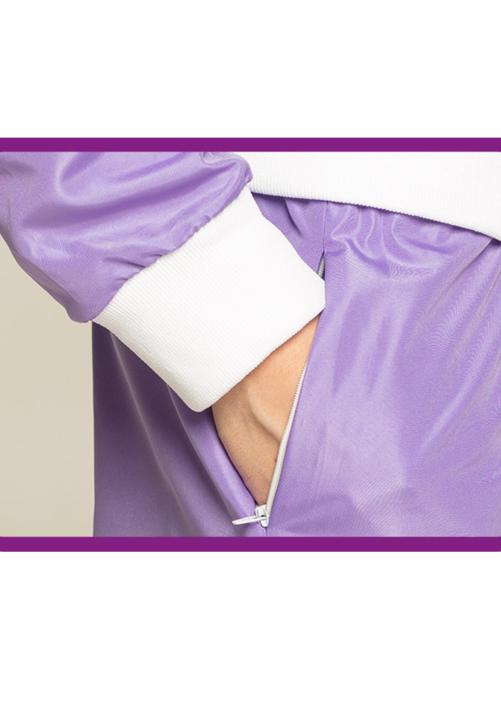 Party Planet Trainingspak Retro babe paars