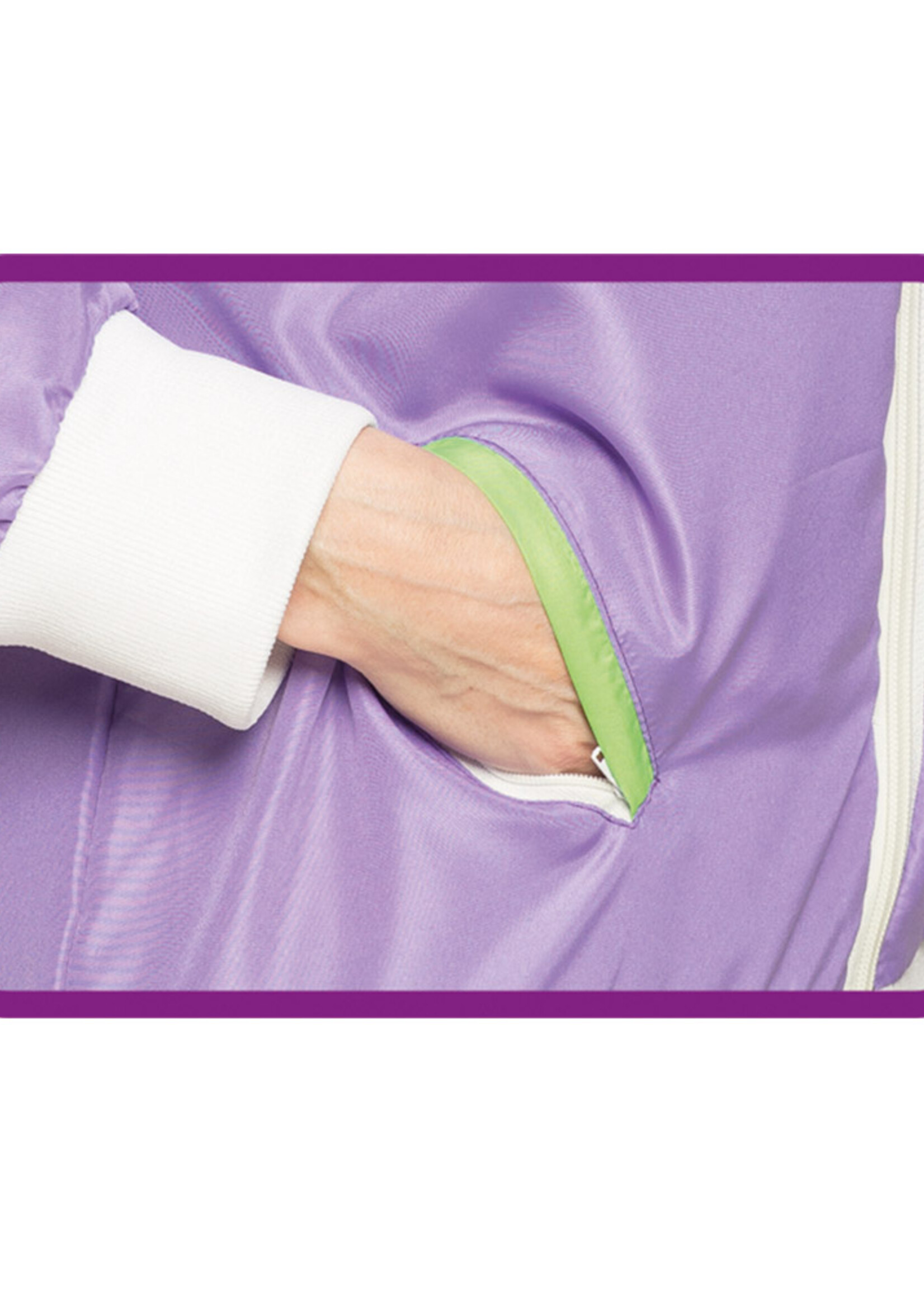 Party Planet Trainingspak Retro babe paars