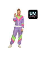 Party Planet Trainingspak Retro babe paars