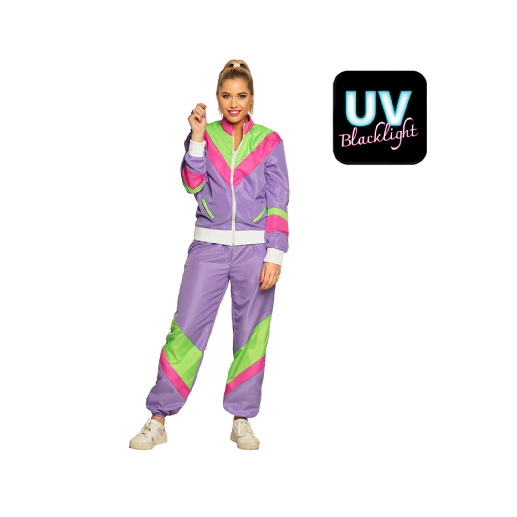 Party Planet Trainingspak Retro babe paars
