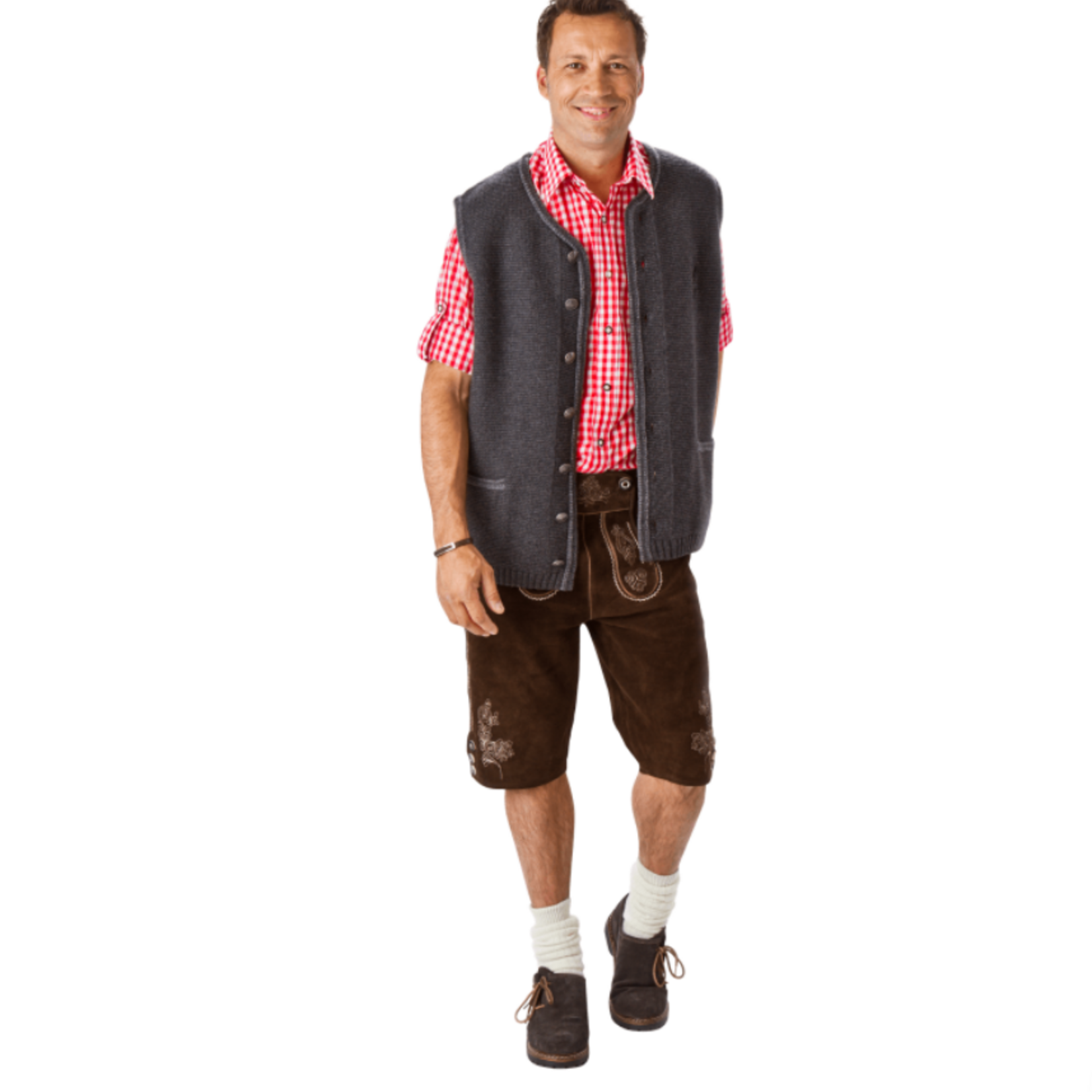 Party Planet H-2850 Gebreid vest heren, mouwloos