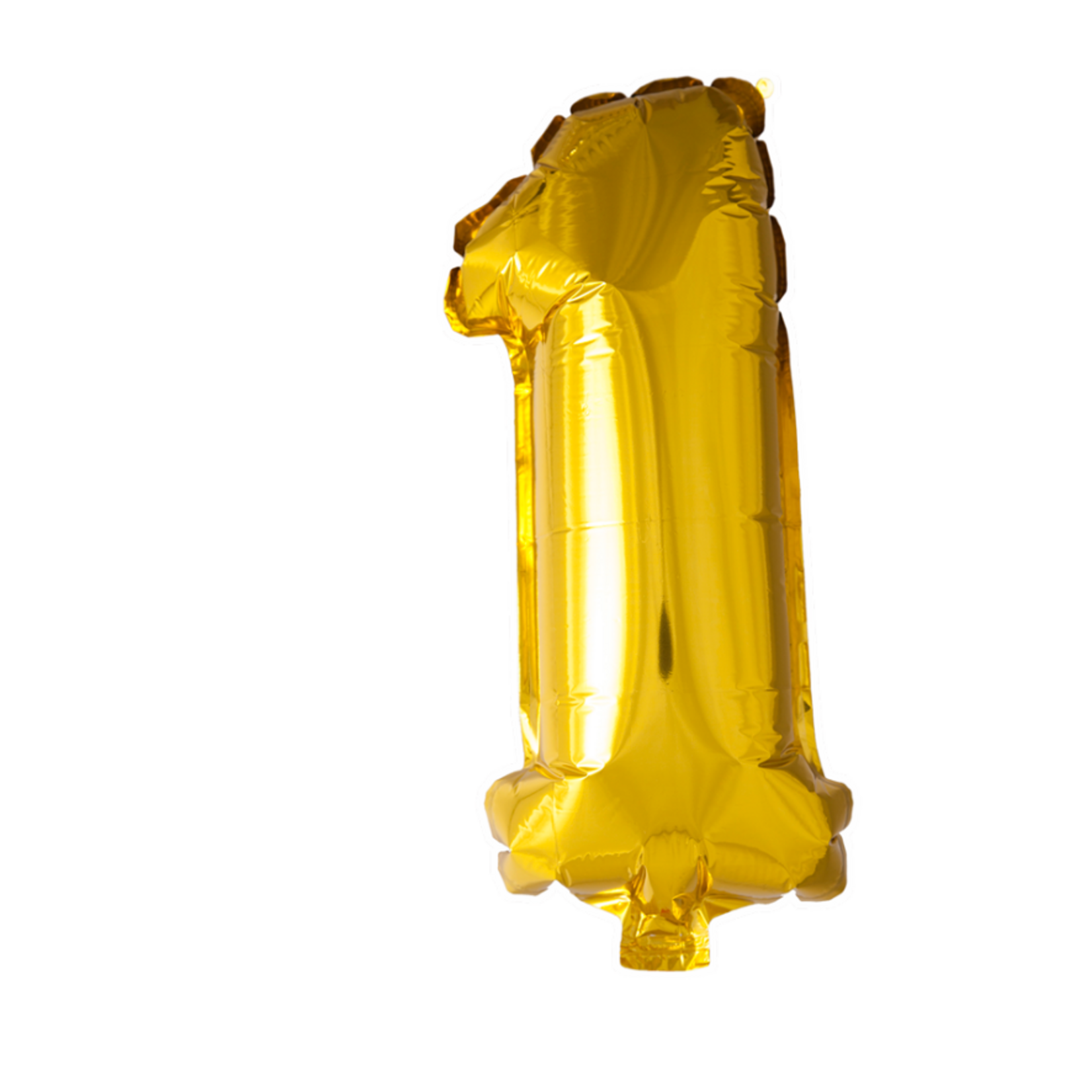 Party Planet Folieballon 16″ nr. 1 goud