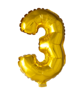 Party Planet Folieballon 16″ nr. 3 goud