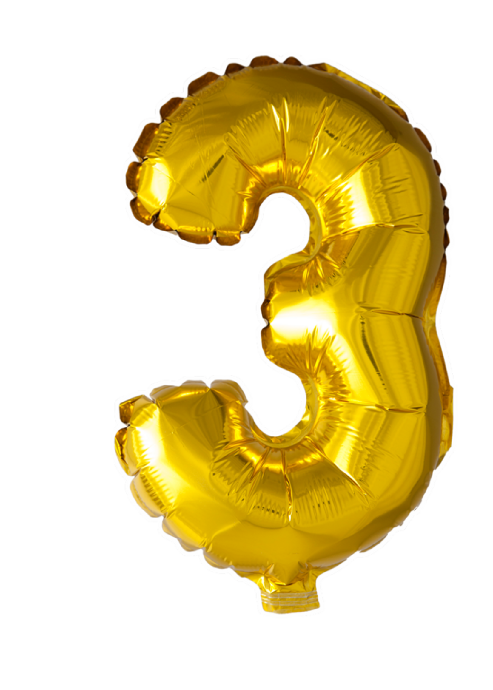 Party Planet Folieballon 16″ nr. 3 goud